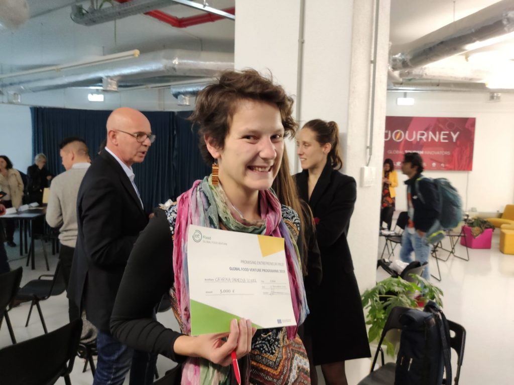 Aluna de doutoramento em Engenharia do Ambiente vence Global Food Venture Programme 2019