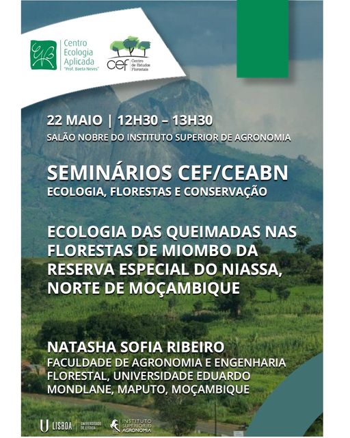 Seminários CEF/CEABN | 22 MAIO - 12h30