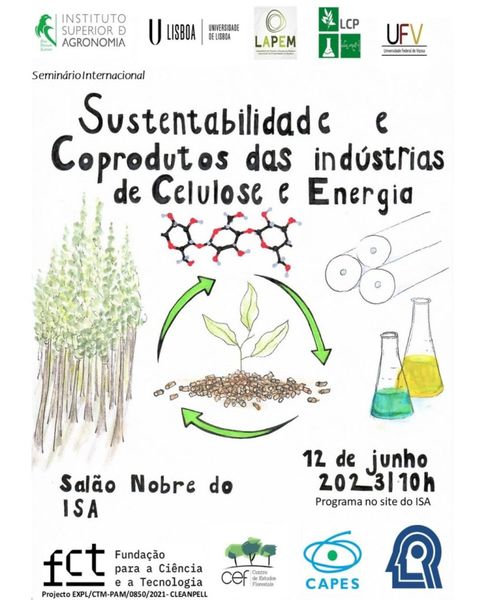 SEMINÁRIO - Sustentabilidade e Coprodutos das indústrias de Celulose e Energia | 12 Junho às 9h