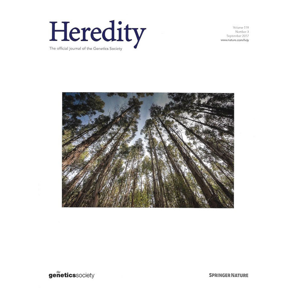 Heredity front cover <br>Genetic-based interactions among tree neighbors